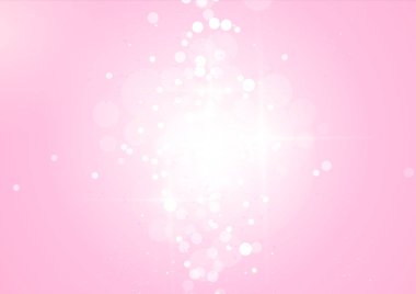 Fantezi degrade pembe bokeh etkisi arka plan