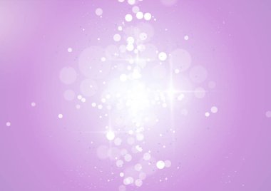 Fantezi degrade mor bokeh etkisi arka plan