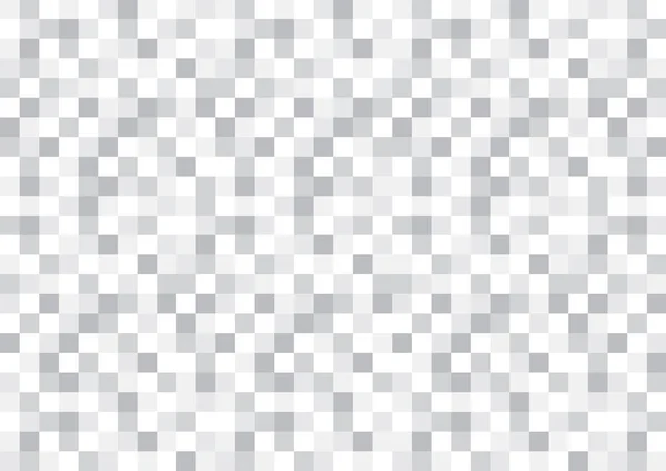 Grayscale checkered padrão pixel texturizado fundo — Vetor de Stock