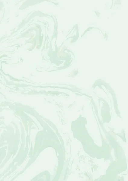 Vector zachte pastel groen marmeren inkt patroon achtergrond — Stockvector