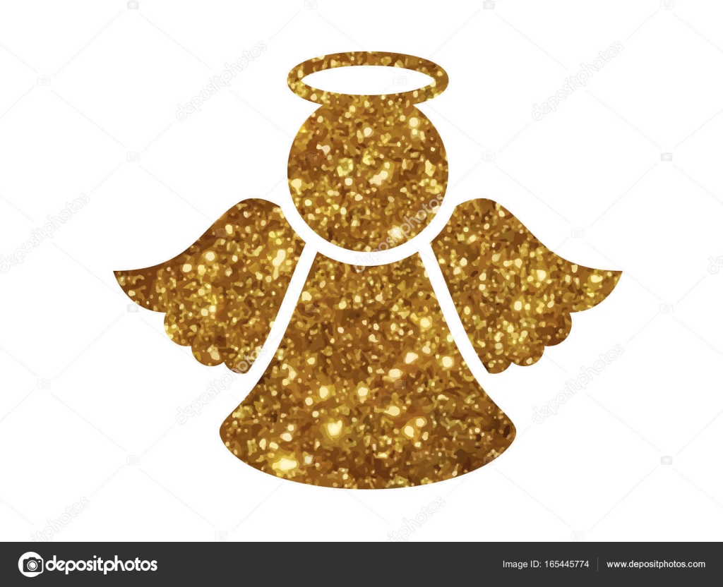Download Angel Wings Svg File Vector Golden Glitter Christmas Angel Line Icon Stock Vector C Cougarsan 165445774 PSD Mockup Templates