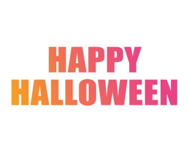 Altın glitter izole tatil kelime Cadılar Bayramın kutlu olsun