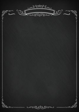 Dikey vektör retro tahta arka plan ile sınır