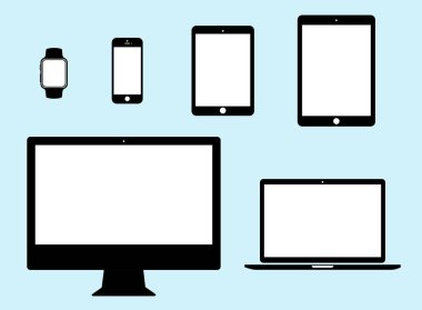 El aşk kalp simgeleri tasarım öğesi kümesi çizimi