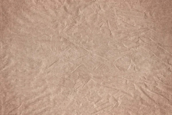 Barna üres gyűrött és szutykos texturált papír háttér — Stock Fotó