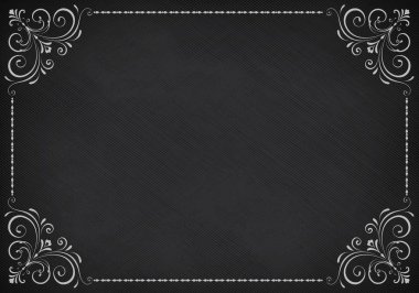 Vintage dokulu tahta arka plan ile retro kenarlık