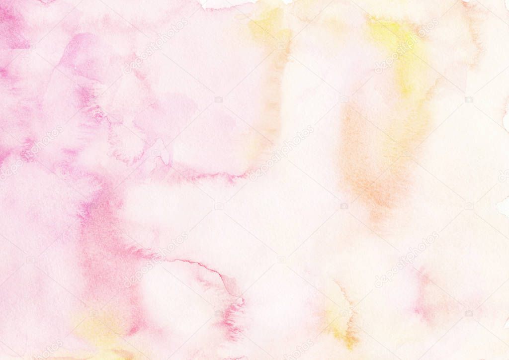 Mixed colors blank ink brush textured paper background