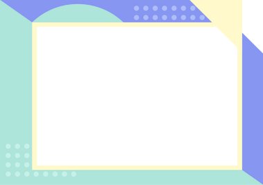 Basit sağlam ve pastel renkli geometrik desen arka plan