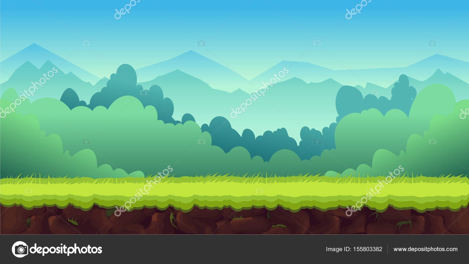 Fundo De Paisagem De Jogo De árvore Dos Desenhos Animados, Desenho Animado,  Jogos, Panorama Imagem de plano de fundo para download gratuito