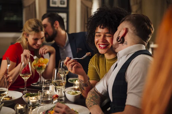 Romantic Meal Out — Stock Photo, Image