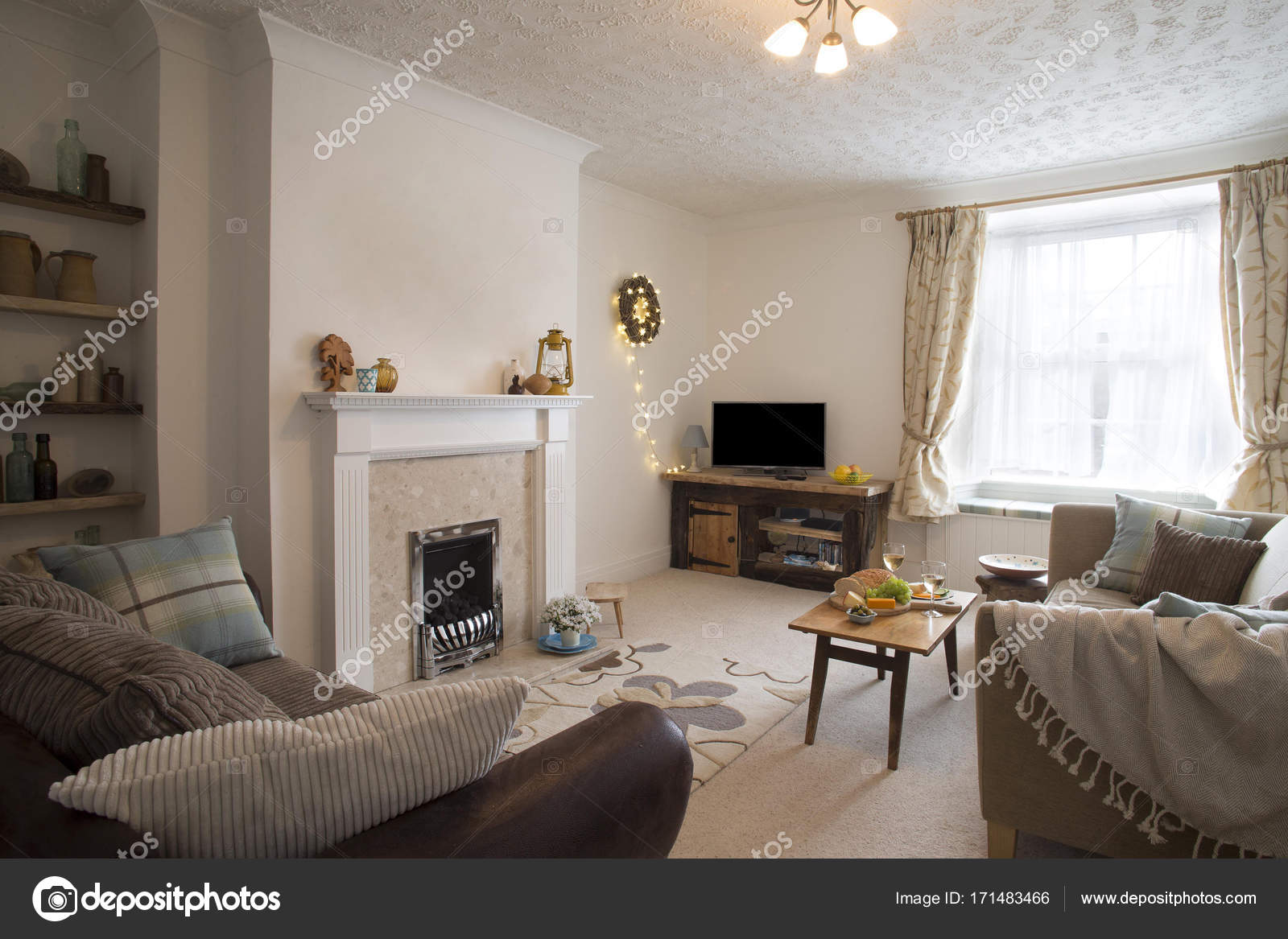 knusse woonkamer — Stockfoto © DGLimages #171483466 knusse woonkamer — Stockfoto © DGLimages #171483466