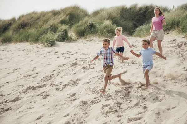 Spaß am Strand — Stockfoto