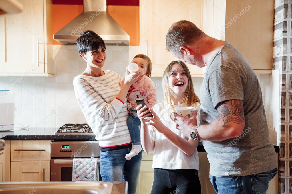 Family Life in the Kitchen
