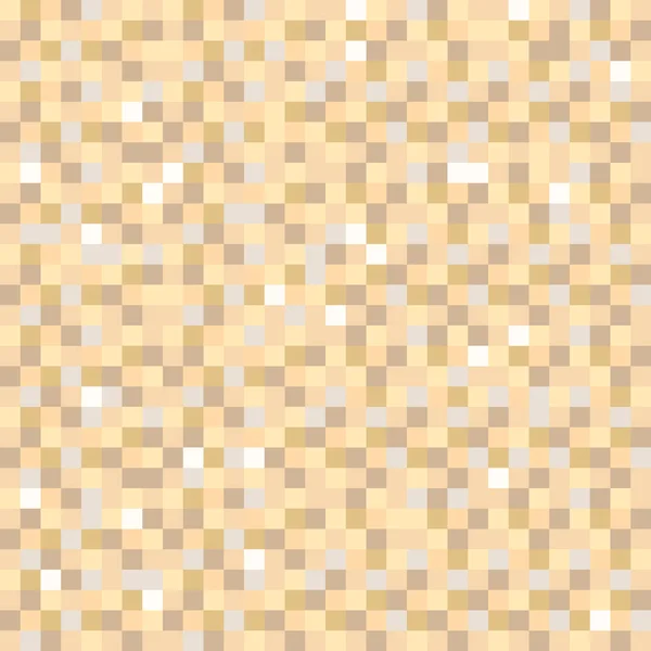 Píxel digital marrón sin costura patrón de fondo — Vector de stock
