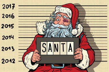 Suç Noel Baba tutuklandı, 2017 yeni yıl