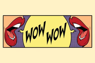 iki kadın ağız Not wow