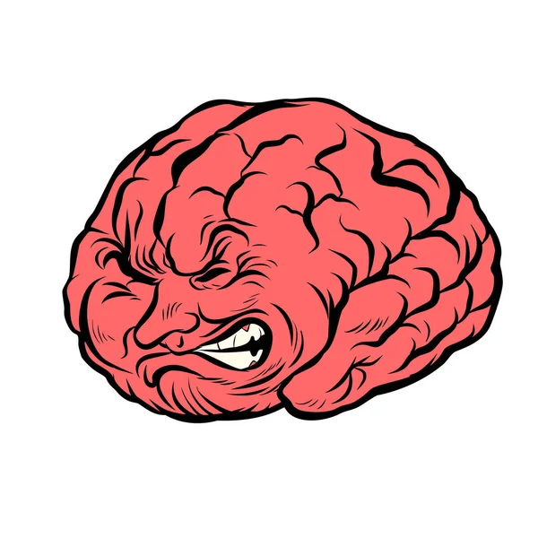 Боль в мозге — стоковый вектор