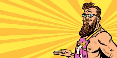 seksi hipster garson