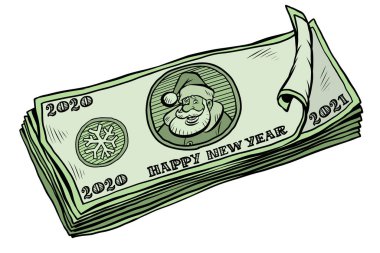 2020 2021 nakit para yatırıyor. Yıllık ikramiye. Noel Baba karakteri Yeni yıl