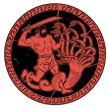 Lernaean Hydra. Herkül Herkül 'ün 12 Görevi