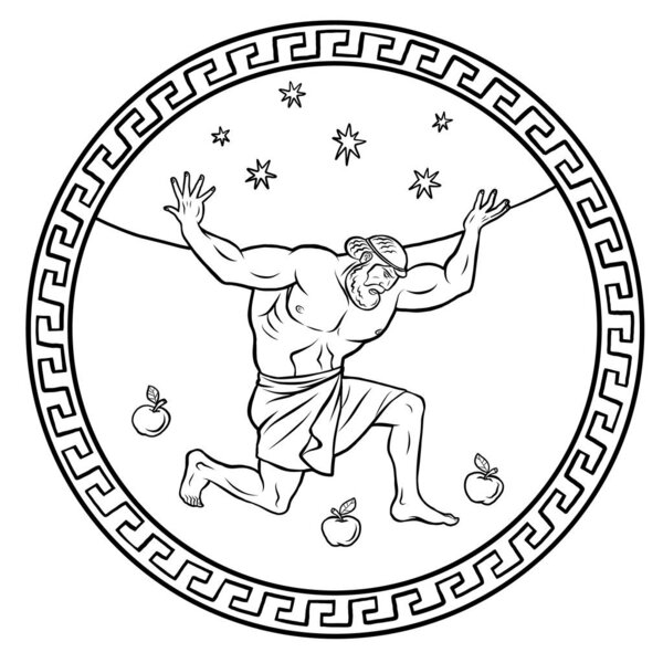 Steal the golden apples of the Hesperides. 12 Labours of Hercules Heracles