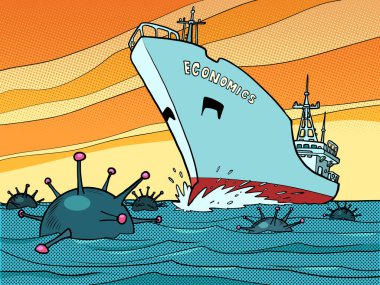 Covid19 Coronavirus salgınına bağlı ekonomik kriz
