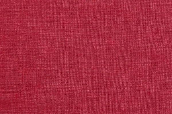 Fabric texture of red color — Stock Photo, Image