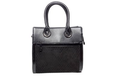 Bayanlar süet çantası siyah renk