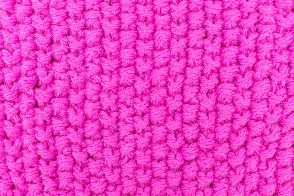 Текстура вязание для розового цвета — стоковое фото