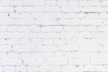 Beyaz tuğla duvar