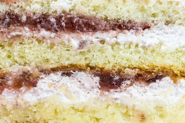 Aardbei cake textuur — Stockfoto