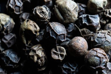 Siyah karabiberli arka plan