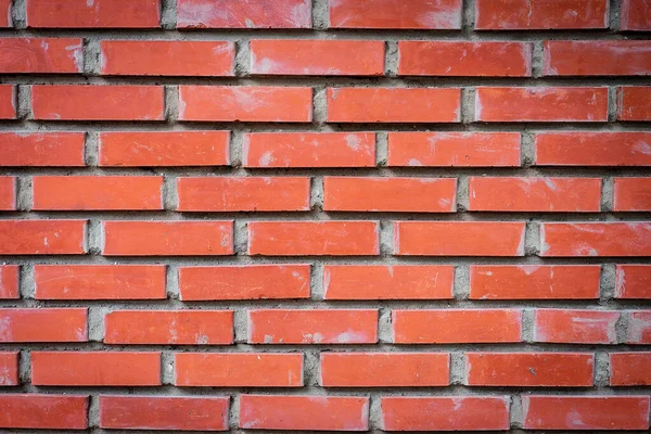Rode Bakstenen Muur Voor Achtergrond Textuur — Stockfoto