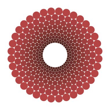 Beyaz arkaplan üzerindeki mavi noktalar soyut arkaplan vektör çizimi