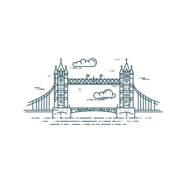 Londra 'daki kule köprüsü.