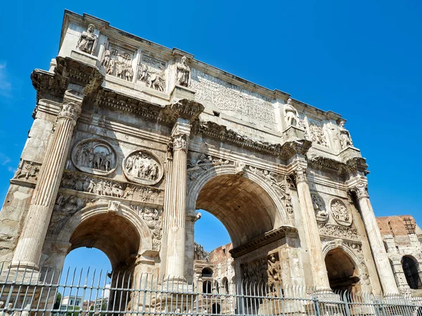 Arco Constantino Roma Itália — Fotografia de Stock