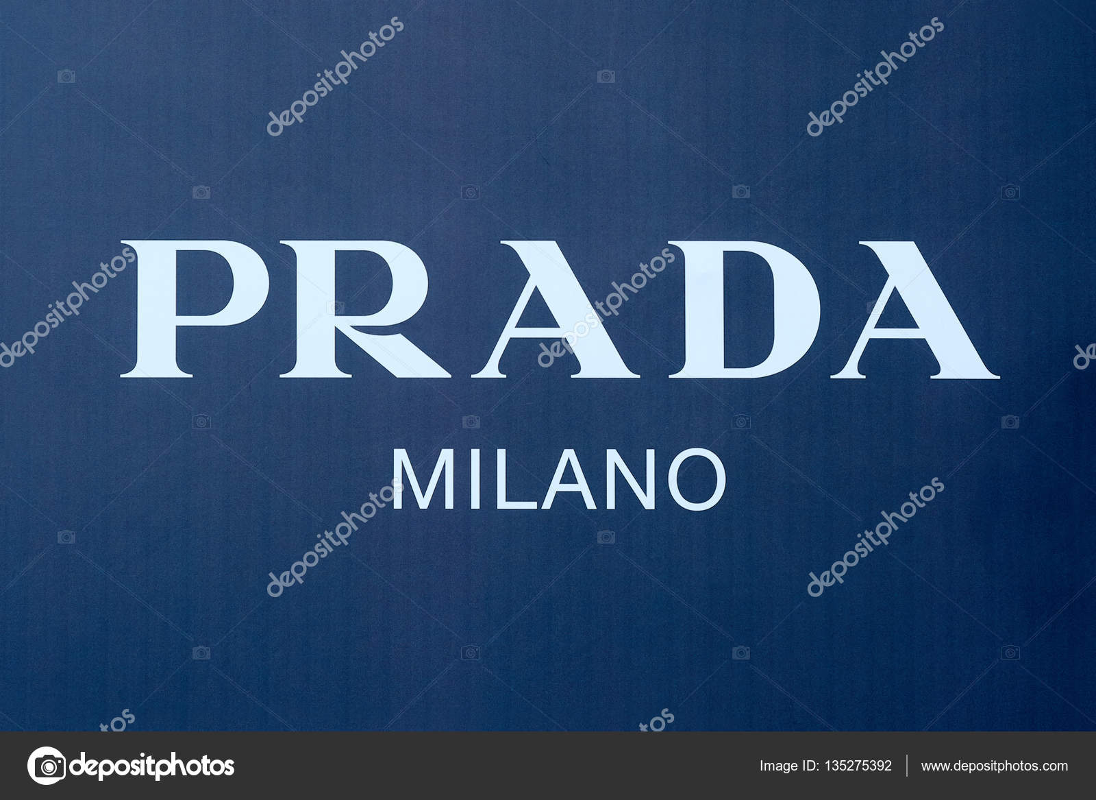 Prada Milano banner – Stock Editorial Photo © canbedone #135275392