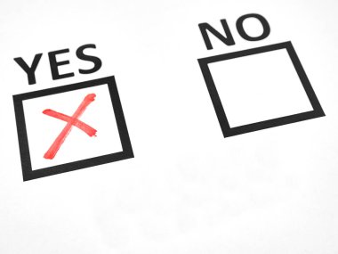 Kızıl Haç Evet kutu