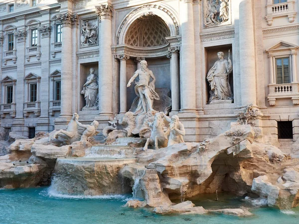 Fontana de Trevi Roma Italia —  Fotos de Stock