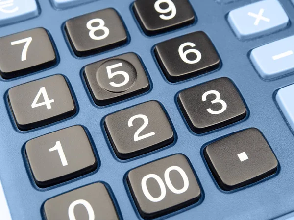 Kalkulator klucze zbliżenie — Zdjęcie stockowe