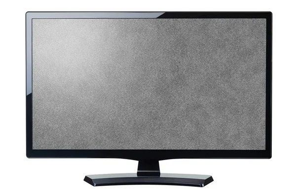 Monitor de pantalla TV ruidoso grano de vídeo aislado — Foto de Stock