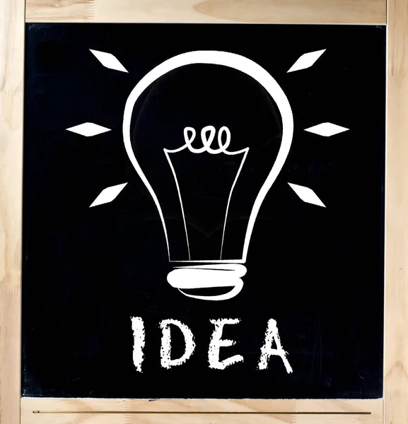 Idea Concetto Lavagna — Foto Stock