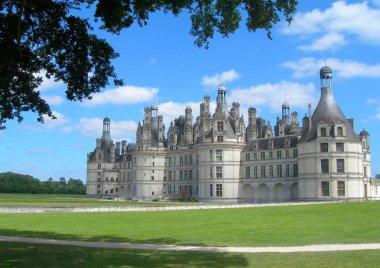 Chambord Castle Loire valley Fransa