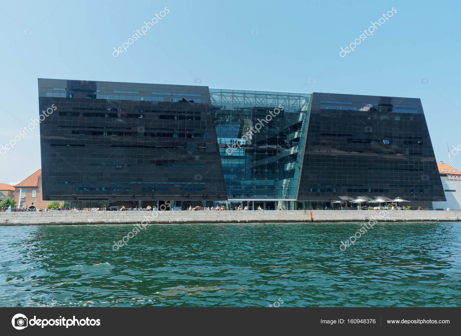 Copenhagen, Denmark danish royal library — Stock Editorial Photo
