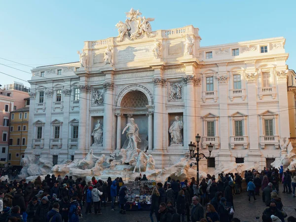 Fontana de Trevi Roma Italia — Foto de Stock