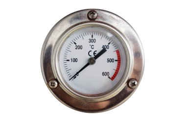 Analog termometre dairesel izole