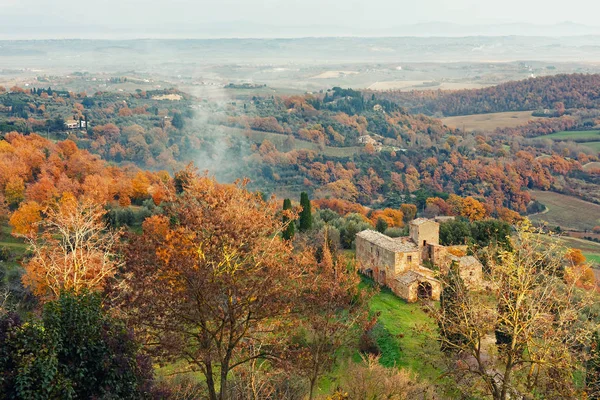 Automne automne campagne toscane paysage — Photo