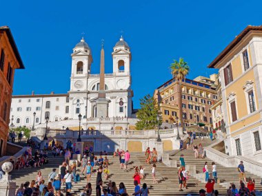 Santissima Trinità dei Monti Spanish Steps Rome