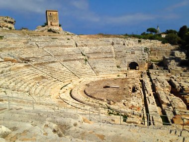 Antik Yunan tiyatro Syracuse