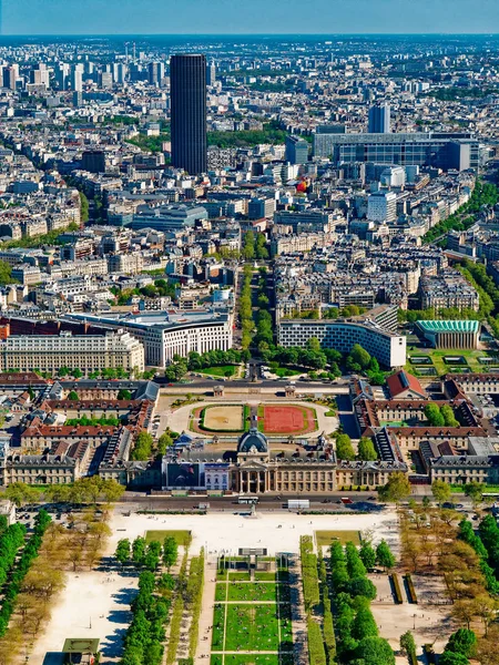 Vista dall'alto della città di Parigi in Francia — Foto Stock